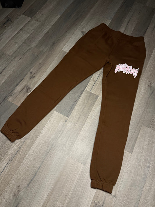 Espresso Pink Joggers