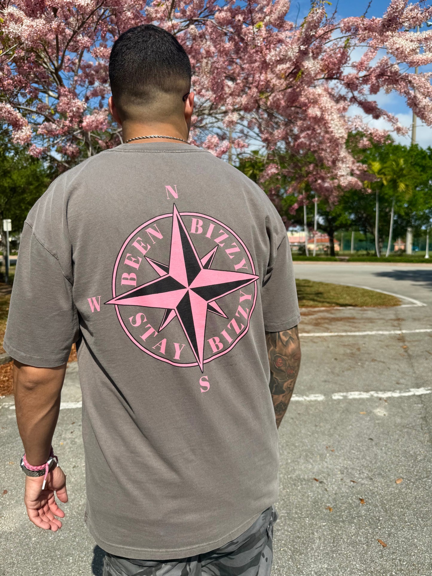 Go With the Wind Tee Grey