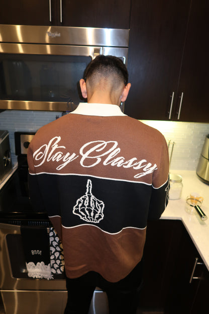 Mocha Brown “Classy” Longsleeves
